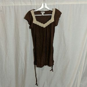 Brown shirt